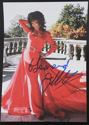 Joan collins hand - joan, signed