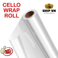 Clear Cellophane Florist Wrap