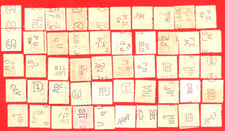 U.S. STAMPS PERFINS FAMOUS AMERICANS USED 1 ?