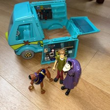 Scooby Doo The Mystery Machine Surf Van with Figures Playset VGC Dick Dastardly