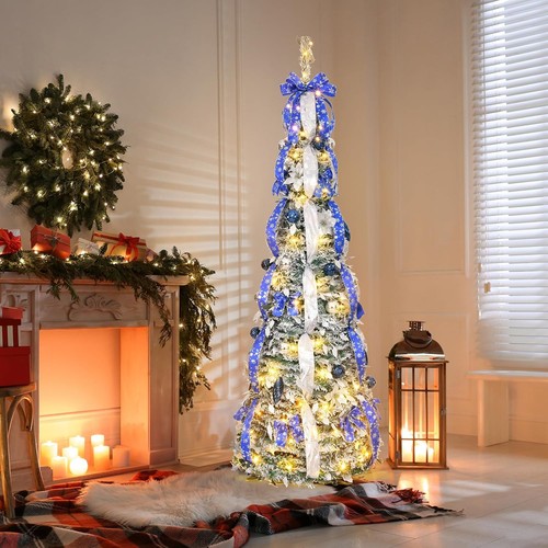 6ft pre lit christmas - 6ft, tree
