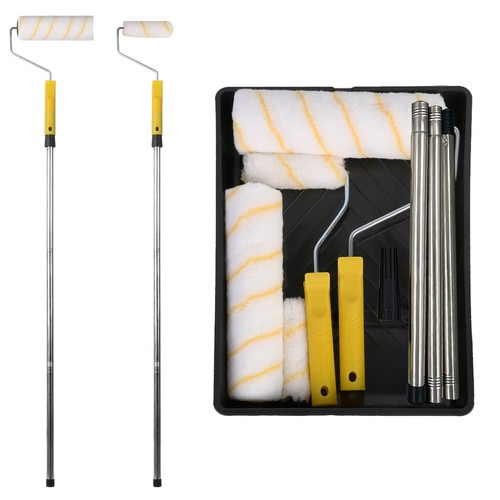 Paint roller set with - paint,