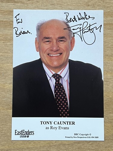 Hand signed eastenders - eastenders, cast