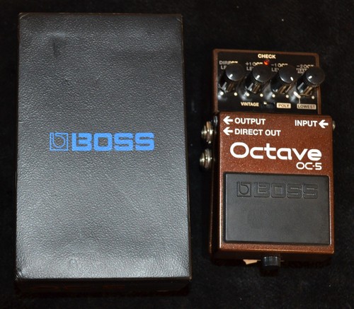 Boss octave pedal - oc-5,