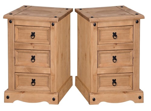 Corona bedside cabinet narrow - corona,