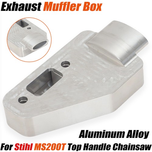 Exhaust muffler box - muffler, for