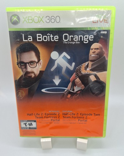 The orange box - box, half