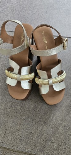 River island wedge heel - wedge, gold