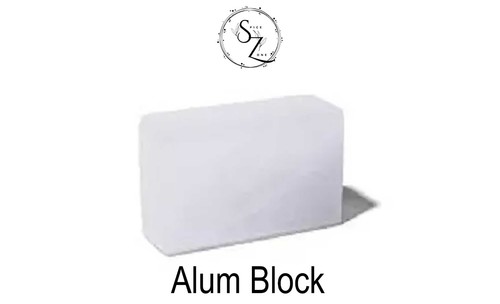 Alum block after shave - shave, |