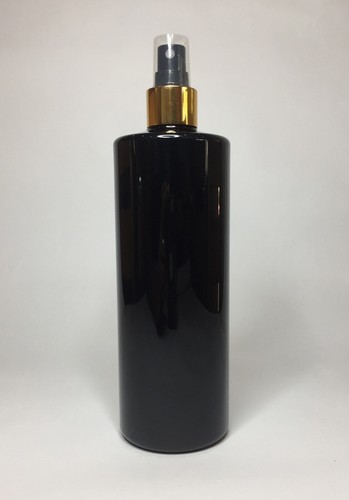500ml black cylindrical pet - black,