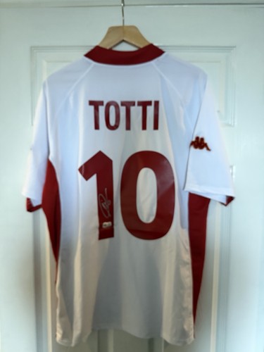 Francesco totti signed roma - francesco,