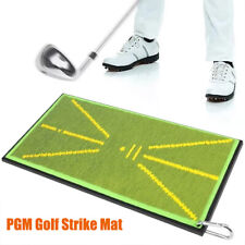 PGM Golf Hitting Strike Mat Training Aid Impact Divot Board Swing Practice Gift