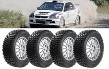 175/70R15 x 4 ECOCROSS Gravel Rally Rallying Car Tyres Medium Compound E Marked