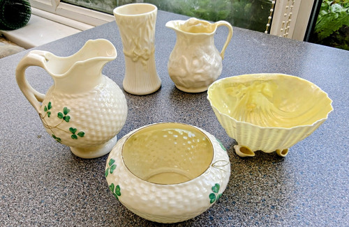 Belleek pottery mixed - belleek,