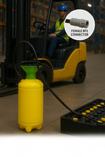 SOLO FORKLIFT BATTERY FILLING/TOPPING UP/10 LITRE SPRAYER/ WITH BFS COUPLING