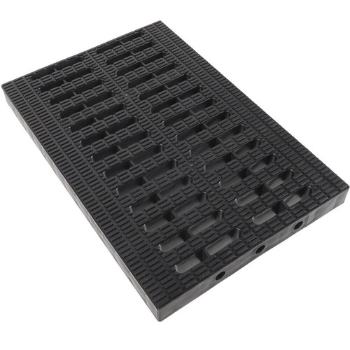 Drain cover black plastic grid - cover,