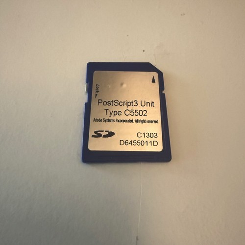 Postscript3 unit type c5502 - unit,