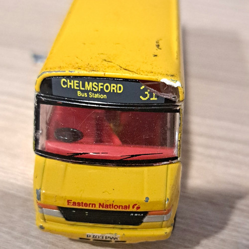 Eastern national diecast bus - eastern,