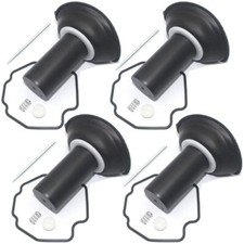 4x FOR Yamaha Vmax 1200 V MAX1200 VMX 1200 Carburetor Plunger Diaphragm Gasket