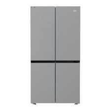Beko 572 Litre Four Door American Fridge Freezer - Stainless Steel GN446224VPS