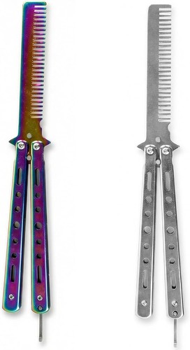 Piece butterfly comb - comb, folding