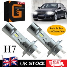 For Bmw E90 Lci E91 E81 E87 H7 100w Led Headlights Bulbs Canbus Error Free 2x Z7