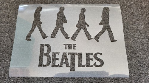 The beatles stencil usable - beatles, re-usable