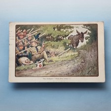 Comic Postcard 1911 Scout