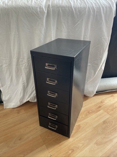 Retro metal filing cabinet - filing, 6