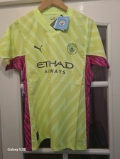Manchester City 2023/2024 Goal Keeper Shirt Medium Size the 4 in a row Season