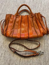 Lupo Orange Leather Shoulder
