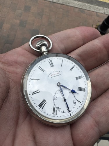Rare pocket watch favre - rare, leuba