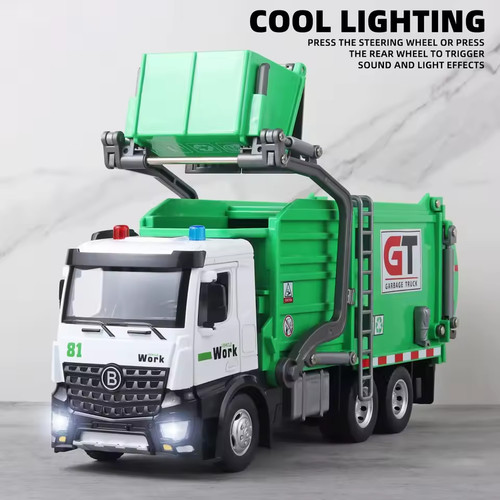 Garbage truck toy - garbage, boys