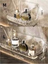 2x No Drill Shower Caddy Shelf