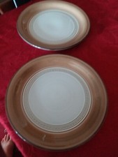 2 X Denby ~ Seville ~ Salad / Dessert Plates ~ Slight Seconds ~ Free UK P&P