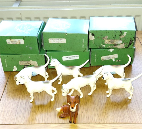 Beswick fox hounds 2nd - 6,
