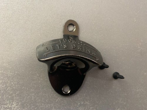 Wall mounted beer bottle - beer,
