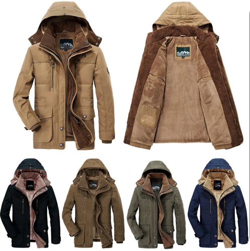 Winter mens military trench - mens,