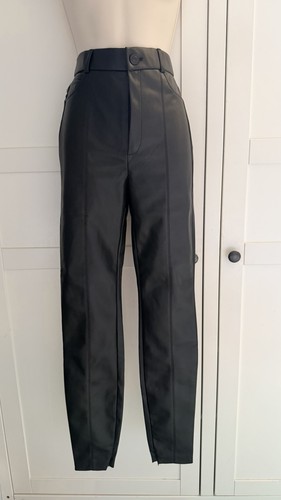 New tag zara faux leather - new,