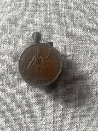 Vintage 1940 british penny - vintage,