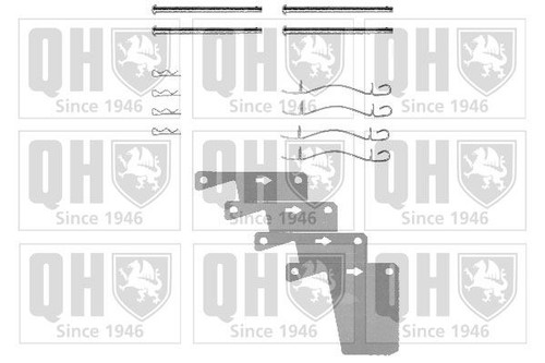 Genuine brake fits - fits, kit
