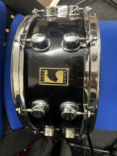 Black panther wood drum set - black,