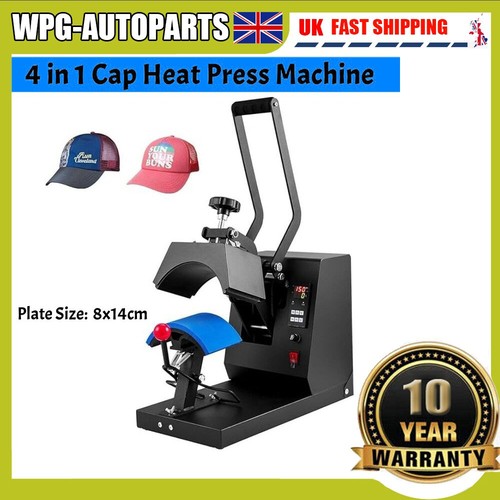 Cap heat press machine 8x14cm - cap,