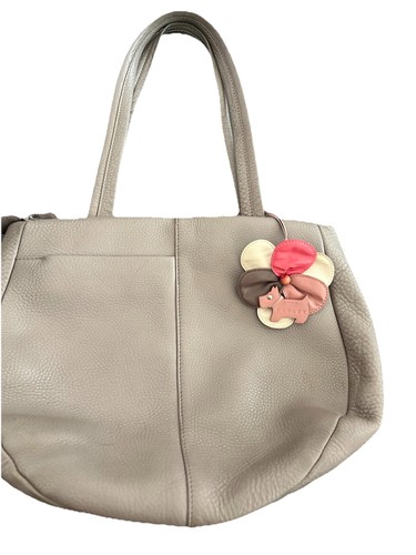 Taupe leather classic shoulder - taupe,
