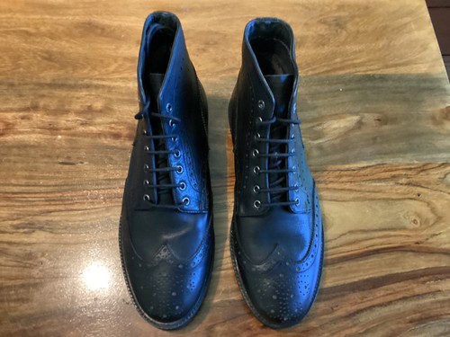 Frank wright mens brogue boots - wright,