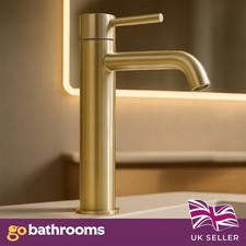 Gold Bathroom Sink Tap Tall