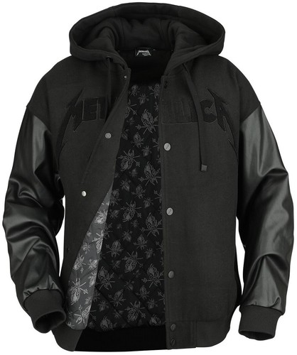 Metallica wool faux leather - faux,