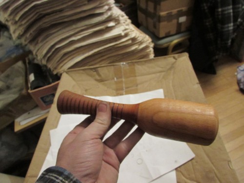 Lovely huge vintage turned - huge,