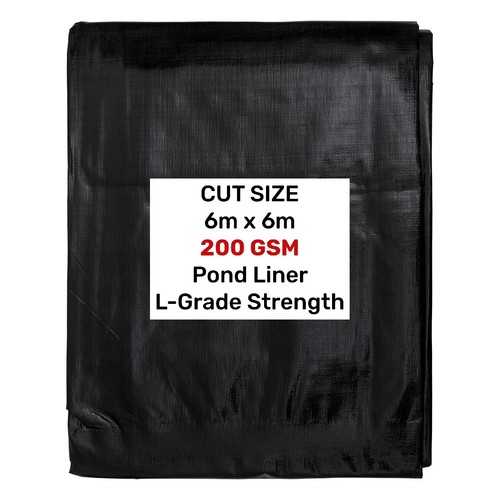 Heavy duty pond liner - 6m, x