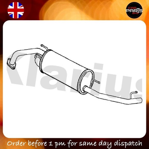 Exhaust for honda - for, 1.8